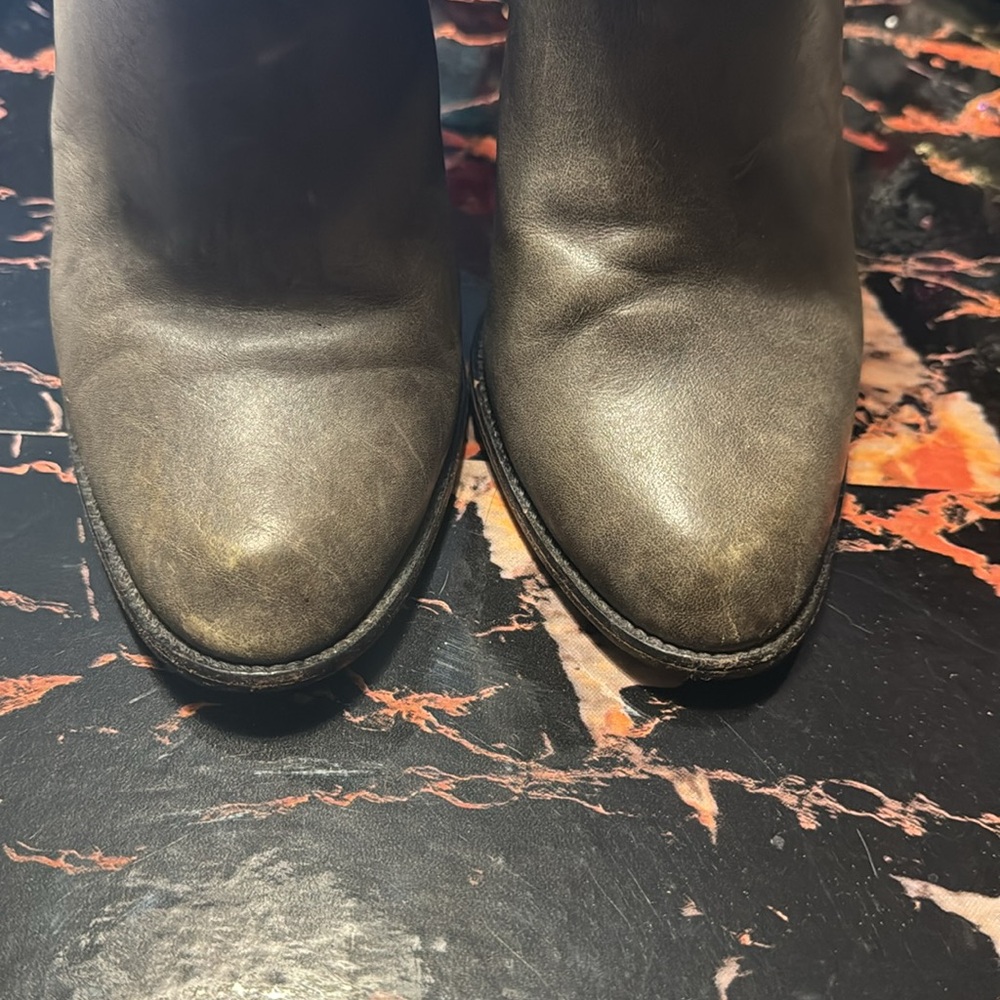 Authentic Dior Winter Sherpa Wool Lined Grey Ankl… - image 2